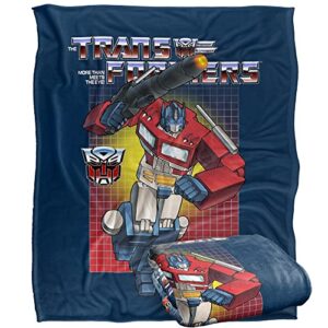 transformers optimus prime silky touch super soft throw blanket 50″ x 60″