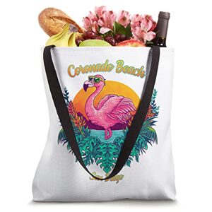 Coronado Beach Souvenir - San Diego Reminder Tote Bag