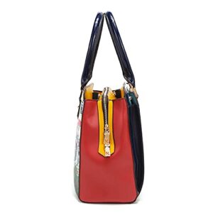 Nicole Lee Cozy Street in Milan Large Satchel