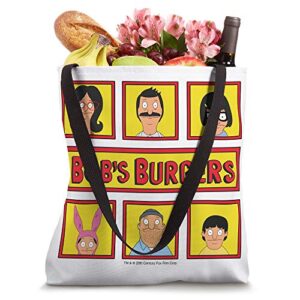 Bob's Burgers Belcher Squares Tote Bag