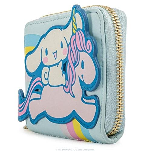 Loungefly Sanrio Hello Kitty Cinnamoroll Unicorn Faux Leather Ziparound Wallet