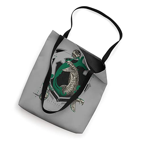 Harry Potter Slytherin Shield Realistic Serpent Tote Bag