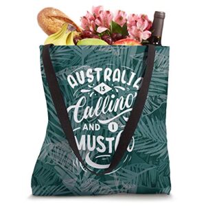 Moving To Australia Gift Australian Souvenir Tote Bag