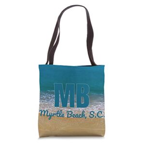 myrtle beach tote summer vacation accessories south carolina tote bag