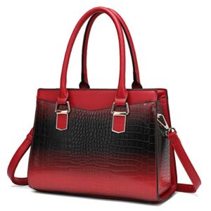 ljoseind women’s handbags designer satchel purse structured shoulder bags work top handle bags totes