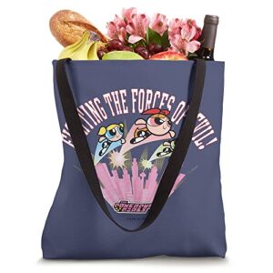 Powerpuff Girls Fighting the Forces of Evil! Tote Bag