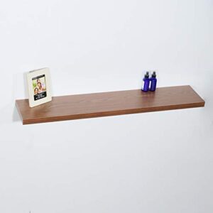 DAVEE Modern and Contemporary JD Walnut Floating Shelf，Perfect for Bedroom, Bathroom, Living Room and Kitchen Decoration