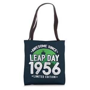 Awesome Since 1956 - Leap Day Baby - Leap Year Birthday Tote Bag