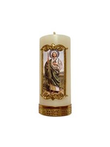 small san judas tadeo candle jude the apostle money problems prayer cirio vela de san juditas