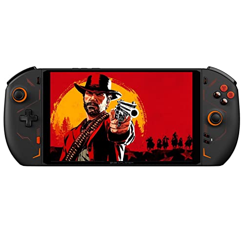 XAMMUE OneXPlayer 2 [AMD Ryzen 7 6800U] 8.4 Inches 5 in 1 Handheld PC Video Game Console One X Player 2 Portable Win 11 Home OS Laptop 2560x1600 Mini Pocket Tablet PC (Black, AMD R7 6800U-16GB+2TB)