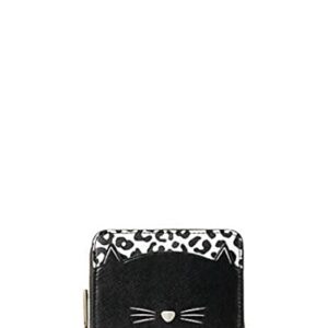 Kate Spade New York Meow Cat Small Zip Around Wallet