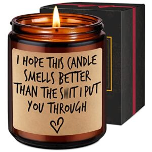 fairy’s gift scented candles – i’m sorry, i love you gifts for her, him – gifts for mom, grandma, wife, girlfriend – mothers day, thank, birthday funny gifts for women, men, dad, boyfriend, husband