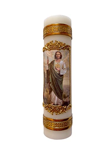 San Judas Tadeo Candle Jude The Apostle Difficult Situations Prayer Cirio Vela de San Juditas