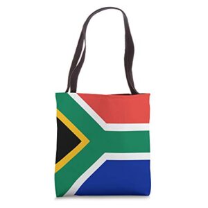 south african flag south africa gifts tote bag