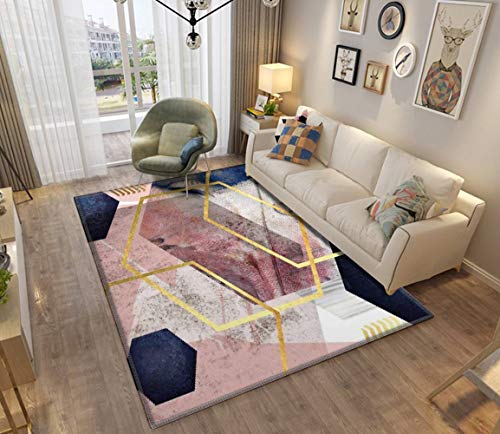 Abstract Geo Area Rugs Non-Slip Floor Mat Doormats Home Runner Rug Carpet for Bedroom Indoor Outdoor Kids Play Mat Nursery Throw Rugs Yoga Mat