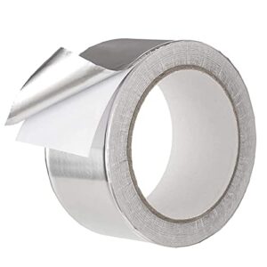 welstik professional grade aluminum foil tape 3.9mil thick for hvac, sealing & patching hot & cold air ducts,hvac, pipe, air ducts(2 inch by 40 feet)