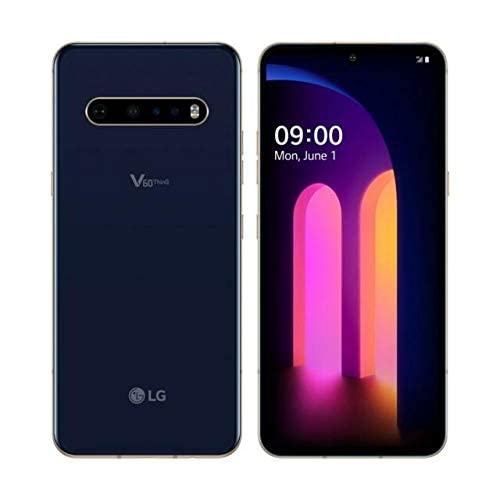 LG V60 ThinQ 5G Fully Unlocked 128GB - Classy Blue (Renewed)