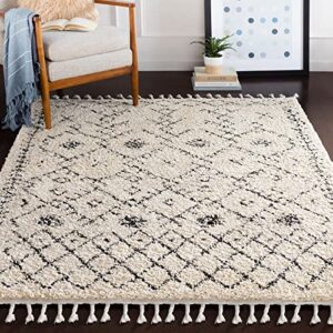 mark&day area rugs, 5×7 macolm bohemian/global charcoal area rug, beige/black/cream carpet for living room, bedroom or kitchen (5’3″ x 7’3″)