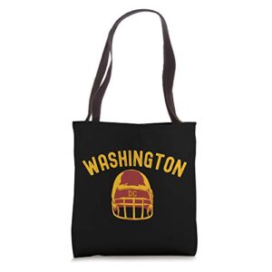 vintage washington dc est 1932 sports team athletic novelty tote bag