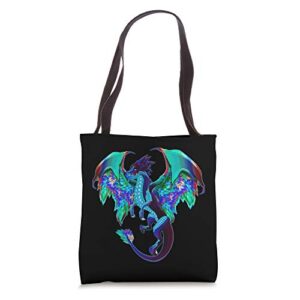 imagine you are a fire breathing dragon with wings boys kids tote bag