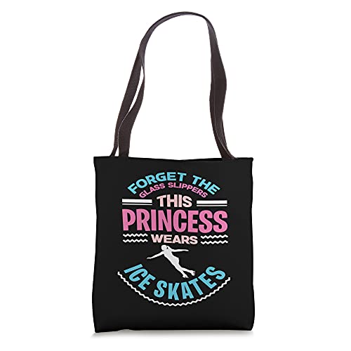 Girls Womens Kids Ice Skating Figure Skating Tote Bag