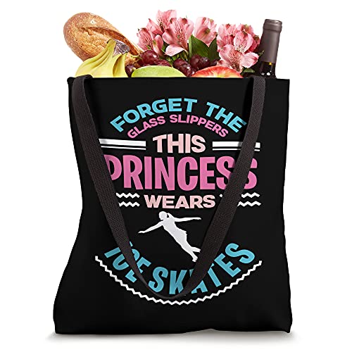 Girls Womens Kids Ice Skating Figure Skating Tote Bag