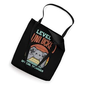 Level 13 Unlocked Teen 13 Years Old 13th Birthday Gamer Boys Tote Bag