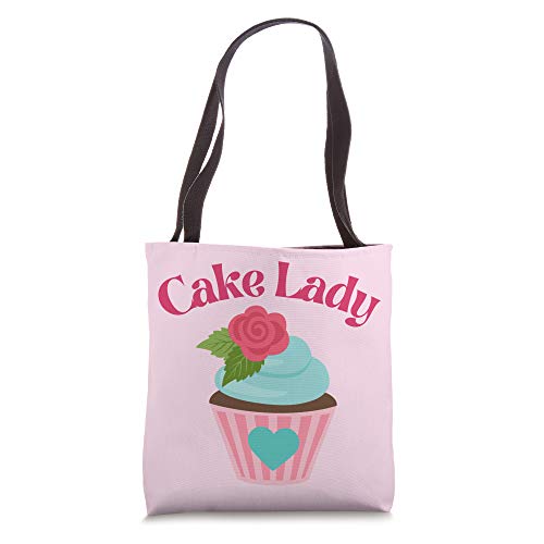 Cake Decorator Baker Bag for Her Pink Cupcake Pastry Chef Tote Bag