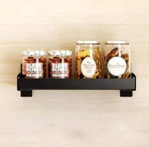 phtw kitchen shelf wall mounted household condiment without holes