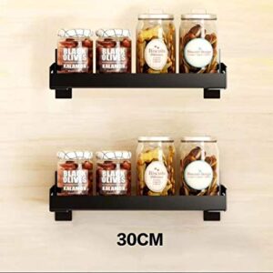 PHTW Kitchen Shelf Wall Mounted Household Condiment Without Holes