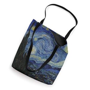 Starry Night by Vincent van Gogh | Famous Painting Tote Bag