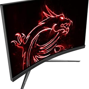 MSI MPG ARTYMIS 273CQR, 27" Gaming Monitor, 2560 x 1440 (QHD), VA, 165Hz, FreeSync Premium, HDR 400, HDMI, Displayport, USB C, Tilt, Swivel, Height Adjustable