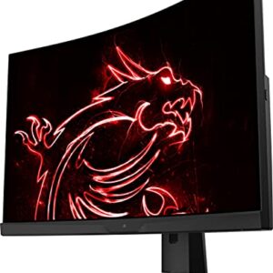 MSI MPG ARTYMIS 273CQR, 27" Gaming Monitor, 2560 x 1440 (QHD), VA, 165Hz, FreeSync Premium, HDR 400, HDMI, Displayport, USB C, Tilt, Swivel, Height Adjustable