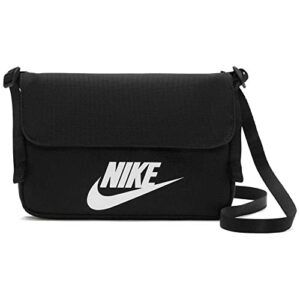 nike sportswear futura revel 365 crossbody bag (one size, black/white)