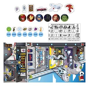 Hasbro Gaming Clue Junior: Marvel Avengers Edition Board Game for Kids Ages 5+, Loki's Big Trick, Classic Mystery Game for 2-6 Players (Amazon Exclusive)