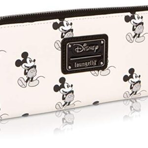 Loungefly Disney Mickey Mouse Faux Leather Wallet - Bi-Fold & Zip Around