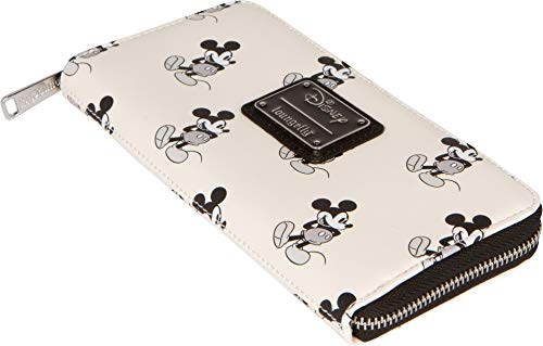 Loungefly Disney Mickey Mouse Faux Leather Wallet - Bi-Fold & Zip Around