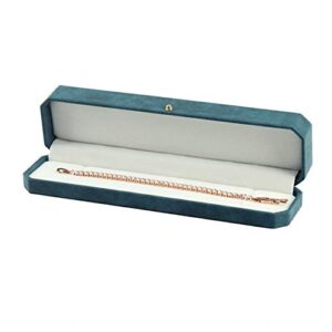 NuAngela Bracelet Box, PU Leather Gift Case For Necklace Bracelet Watch Pen, Jewelry Display Box For Women, Mother's Day Birthday Valentine's Day Chritmas Gift Box(Bracelet Box)