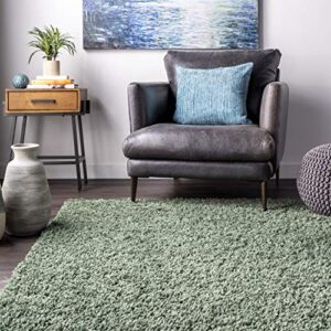 nuLOOM Belleza Shag Accent Rug, 2' x 3', Green