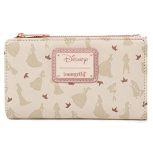 Loungefly Disney Ultimate Princess All Over Print Flap Wallet