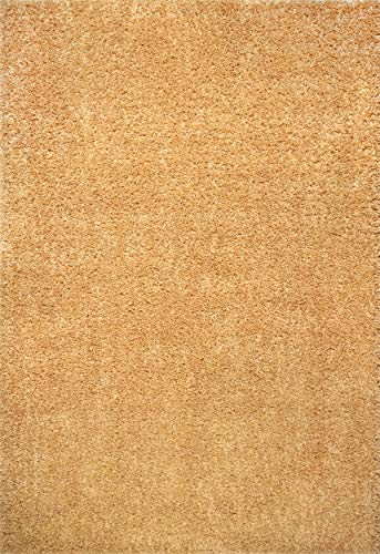 nuLOOM Belleza Shag Area Rug, 3' x 5', Yellow