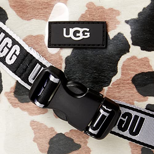 UGG womens Janey Ii Clear Calf Hair Cross Body Bag, Black Cow, One Size US