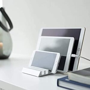 Yamazaki Multi Device Home Phone and Tablet Stand, One Size, White