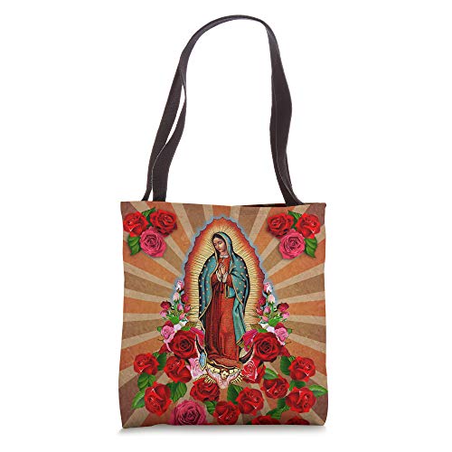 Our Lady of Guadalupe Catholic Virgin Mary Tote Bag