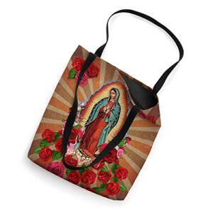 Our Lady of Guadalupe Catholic Virgin Mary Tote Bag