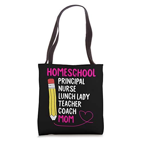 Home-school Mom Homeschooling Mama Mommy Mother Women Gift Tote Bag