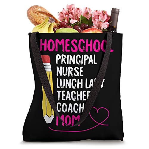 Home-school Mom Homeschooling Mama Mommy Mother Women Gift Tote Bag