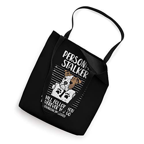 Personal Stalker English Bulldog Funny Dog Lover Owner Gift Tote Bag