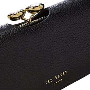 Ted Baker Women's 0 Travel Accessory-Bi-Fold Wallet, Black, One Size