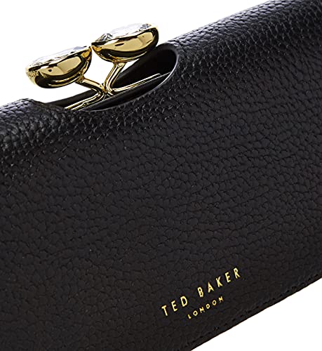 Ted Baker Women's 0 Travel Accessory-Bi-Fold Wallet, Black, One Size